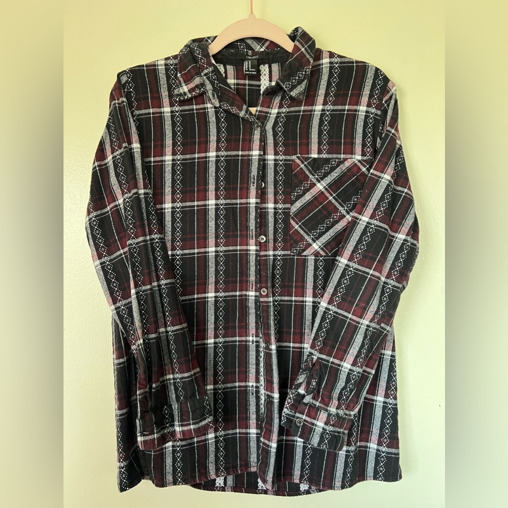 Forever 21 plaid shirt